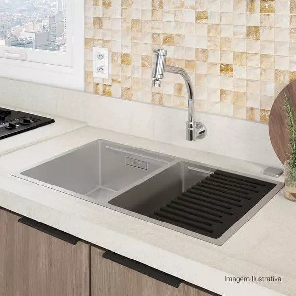 Torneira Deca de Cozinha Parede Link com Arejador 3