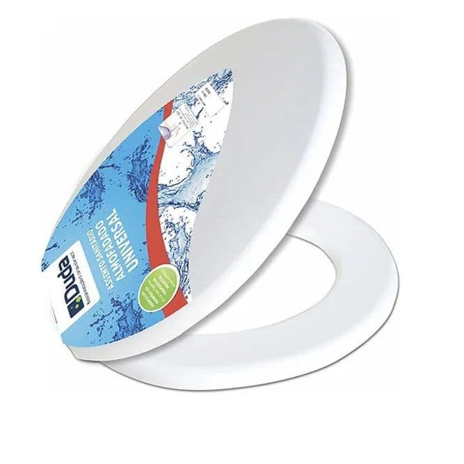 Assento Sanitário Almofadado Universal Duda - Branco 1